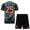 Camisola + Calções FC Bayern de Munique Muller 25 Criança Equipamento 2ª 24/25